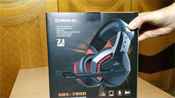 Обзор наушники Real-El GDX-7800 Black-Red 7.1 Virtual из Rozetka
