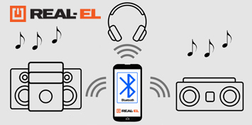 Bluetooth в товарах ТМ REAL-EL