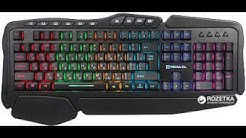 Обзор и распаковка клавиатуры REAL-EL 8900 RGB Macro USB Black