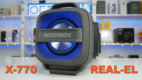 Портативная акустическая система REAL-EL X-770