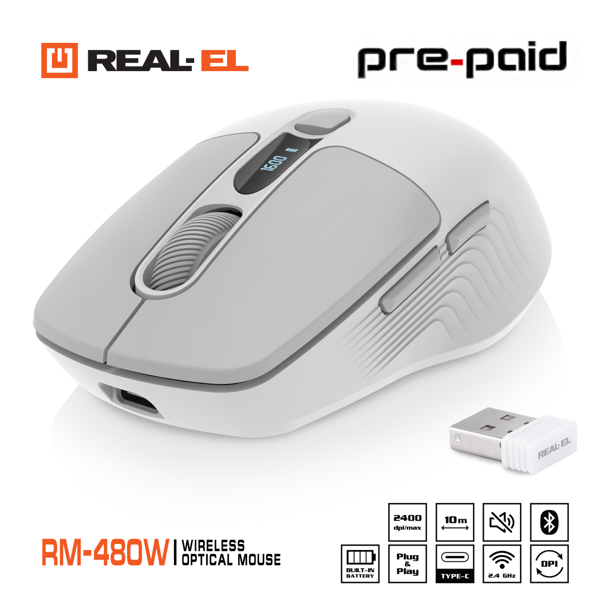 REAL-EL RM-480W получил дисплей и тройное подключение