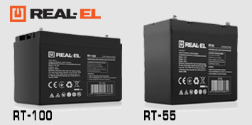 Аккумуляторные батареи ТМ REAL-EL – идеальное решение для электропитания