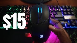 Gaming mouse under $15 | Real El RM555 Review
