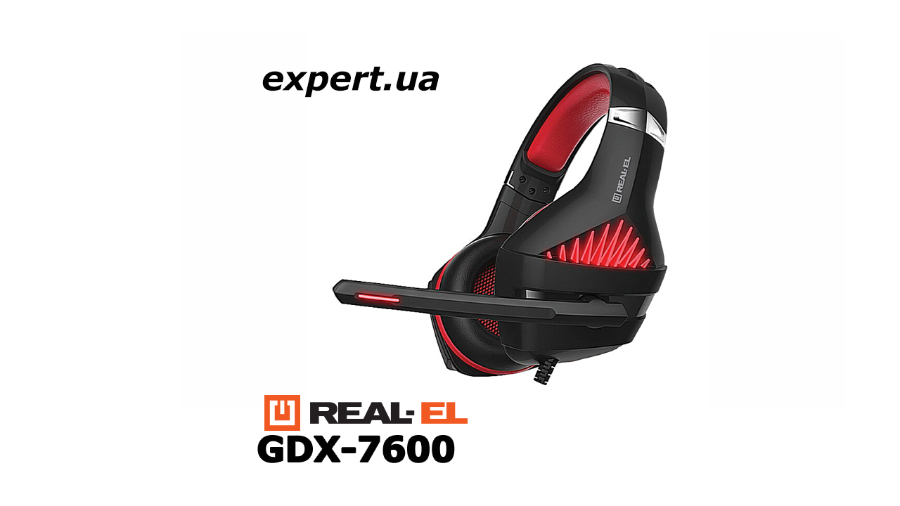 Обзор REAL-EL GDX-7600 – ваша первая игровая гарнитура