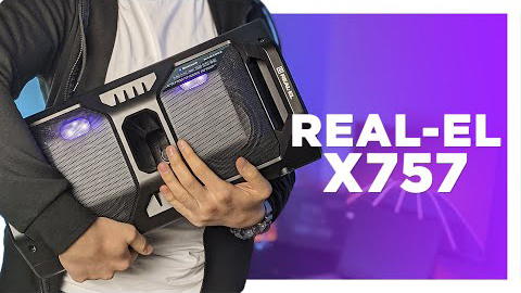 Портативная колонка REAL-EL X-757