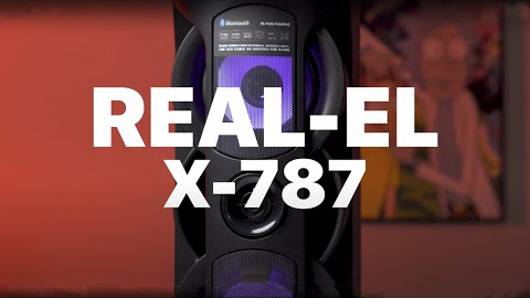 Портативна акустика REAL-EL X-787