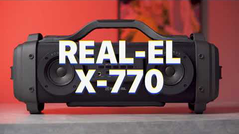 Бумбокс REAL-EL X-770