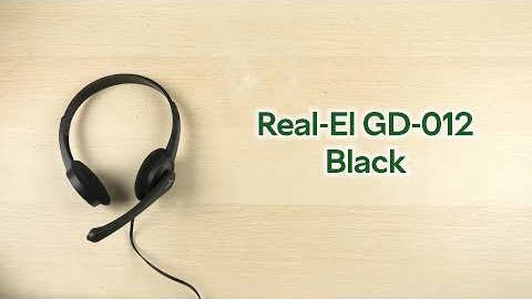 Распаковка Real-El GD-012, Black