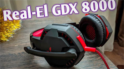 Вот это ЗВУК! Аналог Razer за 25$ - Real El GDX 8000