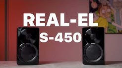 Двосмугова акустична система REAL-EL S-450