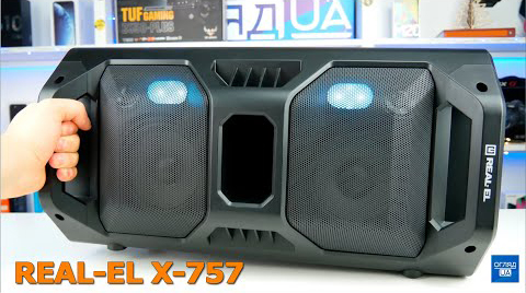 Портативная акустика REAL-EL X-757