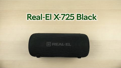Распаковка REAL-EL X-725 Black
