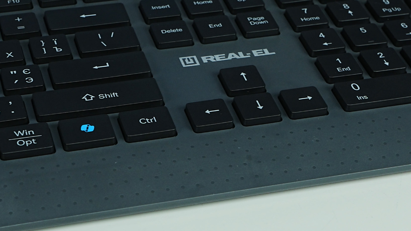 REAL-EL RK-715W – доступная беспроводная клавиатура для работы и обучения