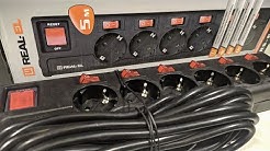 Распаковка сетевого фильтра Real-El RS-6 Extra из Rozetka.com.ua