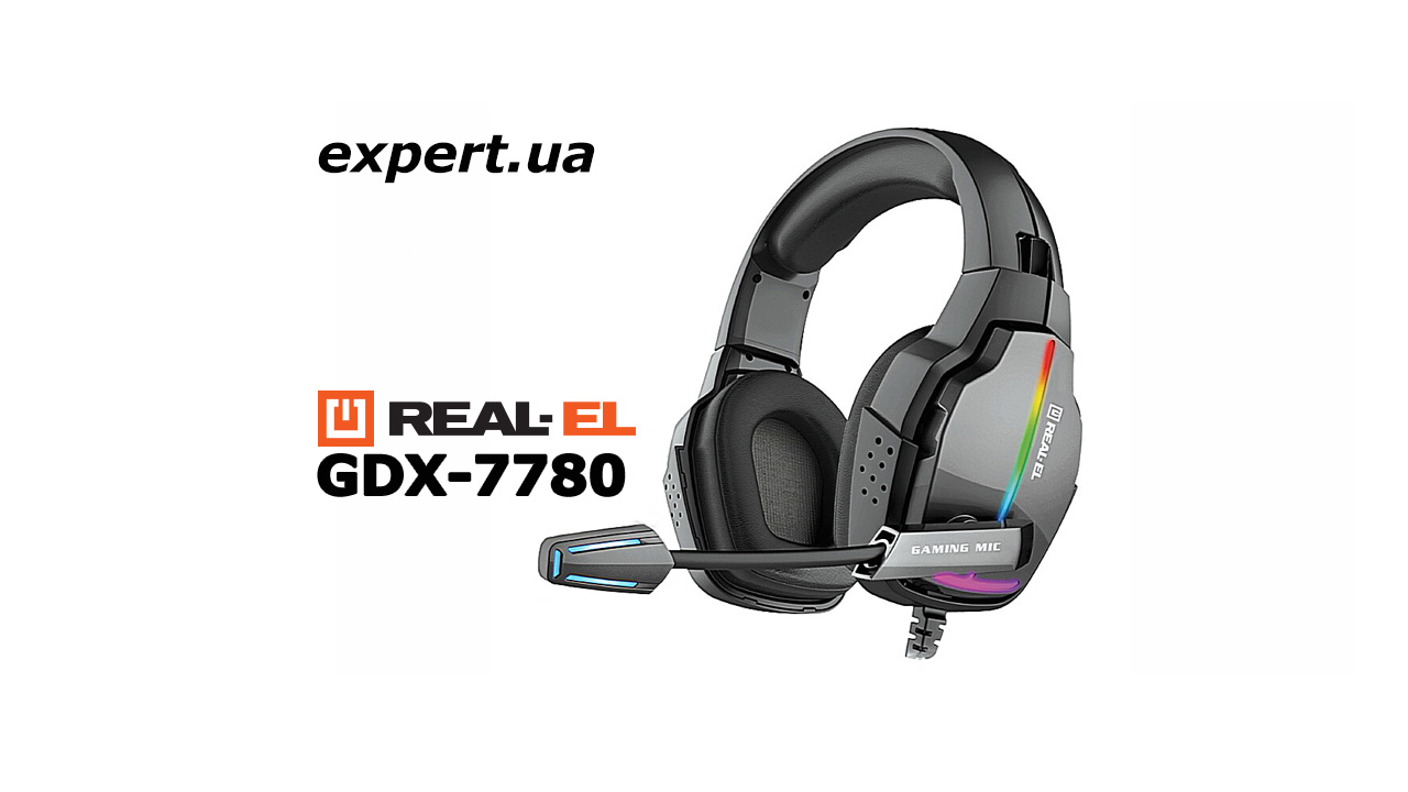 Ігрова гарнітура REAL-EL GDX-7780